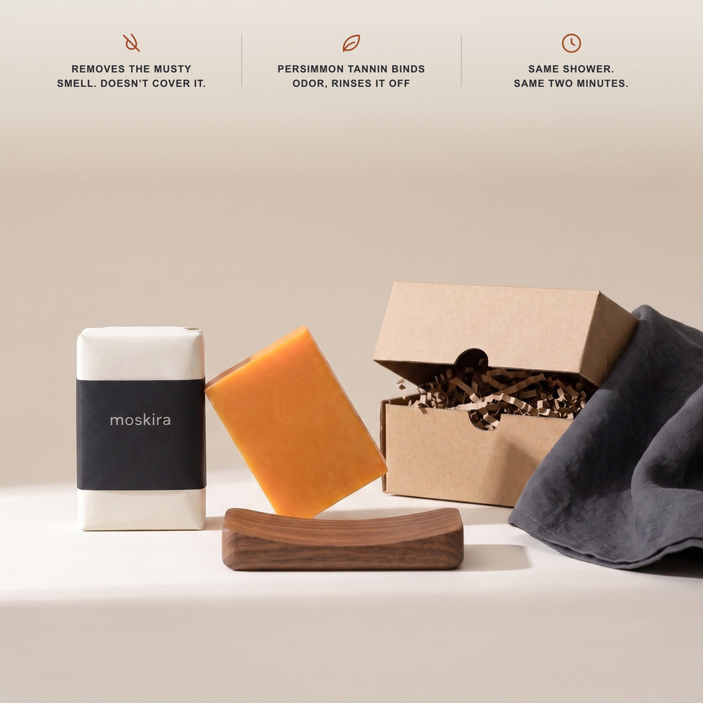 Odor-Removing Persimmon Soap